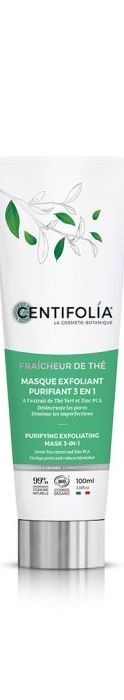 Masque Exfoliant Purifiant 3 en 1 certifié Bio– 100 ml – Centifolia